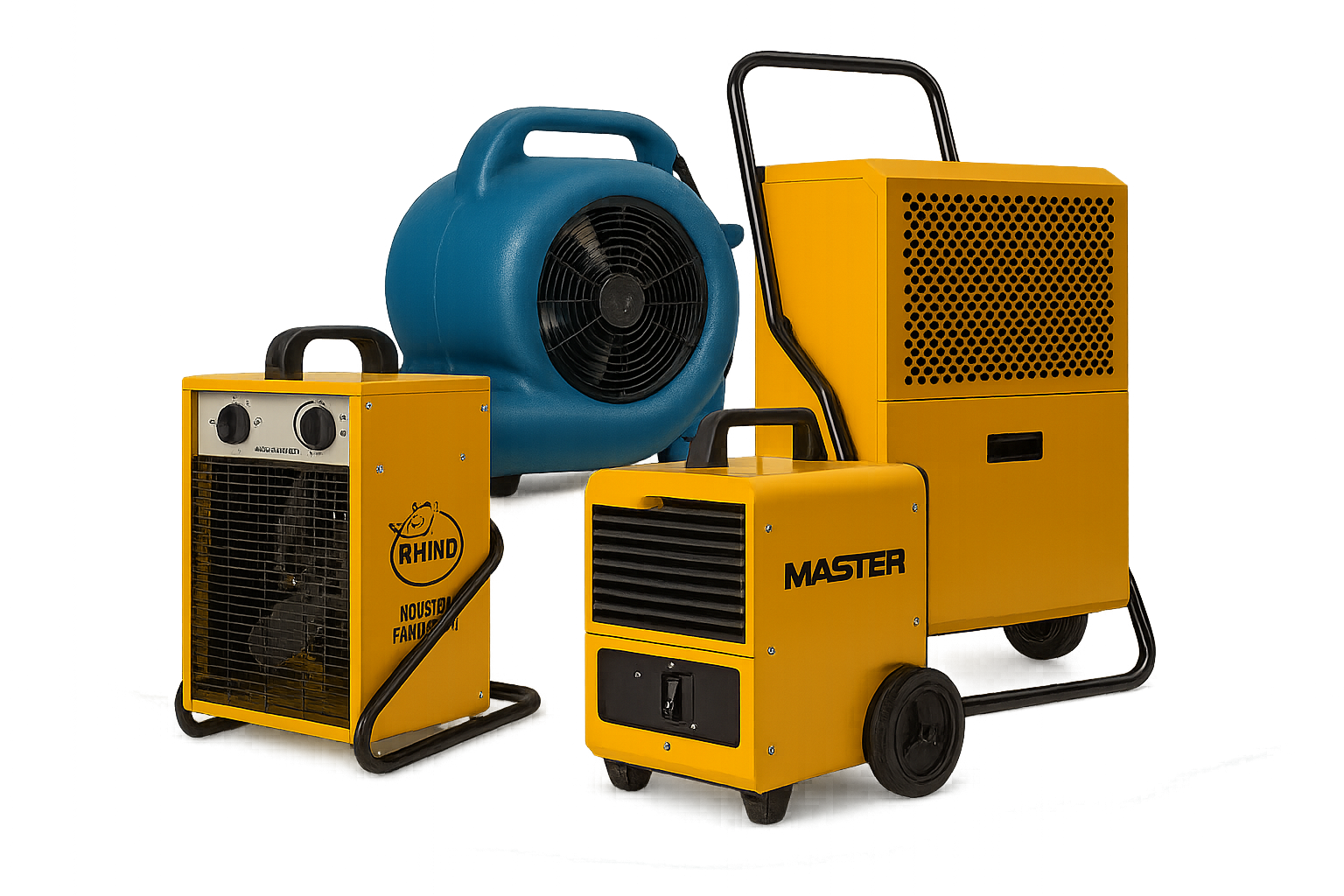 Range of drying equipment