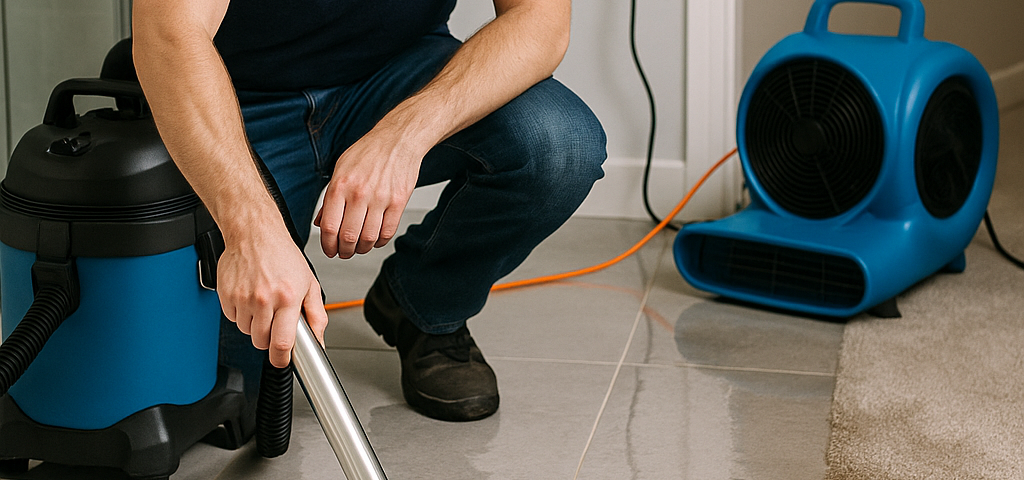 bathroom-leak-drying-action