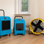 heater + dehumidifier + air mover