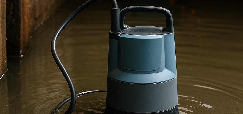 water pump for cellar water removal